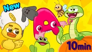 New animal songs for kindergarten with ZooZooSong alphabet monsters