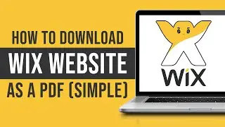 How To Download WIX Website As PDF (Tutorial)