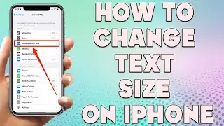 How to Change Text Size on iPhone 🔥 How I Do Change Font Style on My iPhone