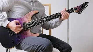 Grizzly - Heavy Hearted (ESP E-II M-II Purple Natural Fade + Bare Knuckle Warpigs + Axe FX3)