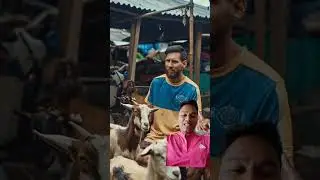 C.ronaldo & Messi jadi penjual kambing saat pensiun nantik#shortvideo