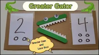 Greater than and Less than | Hands on Activity to Teach Kids Greater Than, Less Than and Equal