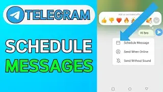 How To Schedule Messages On Telegram