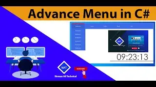 Advance Menu  Ui in C#
