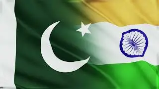 Historic Pakistan & India Mix Flag Waving | Free HD Stock Footage (No Copyright)
