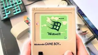 My Game Boy runs Windows 98 (ish) and I love it | Win98 GB Project SP1