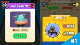 Grimace Runner VS Zombie Evolution Battle Gameplay 1 | Merge Master Games