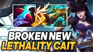 Caitlyn's Highest Winrate Build By Far - Lethality Caitlyn ADC Gameplay