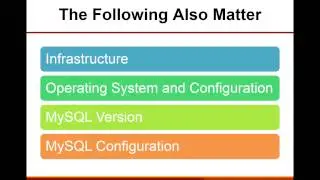 Practical MySQL Performance Optimization - MySQL Tutorial