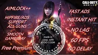 FREE PREMIUM AIM ASSIST CONFIG CODM - How To Auto Aim - made by @Kudo CoDM and @NightCoDM