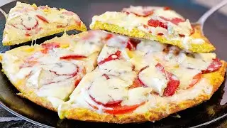 Готовлю Каждое Утро!ШЕДЕВРАЛЬНЫЙ ЗАВТРАК из Кабачков!На Сковороде Кабачковая Пицца