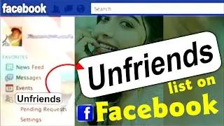How to See Unfriend List on Facebook | Facebook Unfriend List