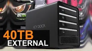 Up to 40TB External Storage - ICY DOCK ICYCube MB561U3S-4SB R1 Review