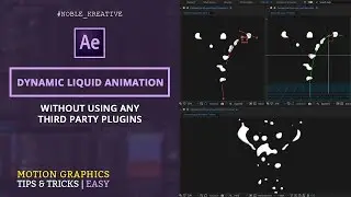 Liquid Simulation in After Effects | No plugins