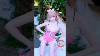 Feria Shen So Cute in the Pool 😍 Naraka Bladepoint Cosplay #shorts