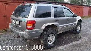 Устанавливаем на Jeep Grand Cherokee WJ грязевые шины Comforser CF3000 в 33 размере