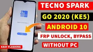 TECNO SPARK GO 2020 FRP BYPASS ANDRID 10 | KE5 GOOGLE ACCOUNT UNLOCK WITHOUT PC