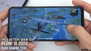 Xiaomi Redmi 10 2022 PUBG Gaming test