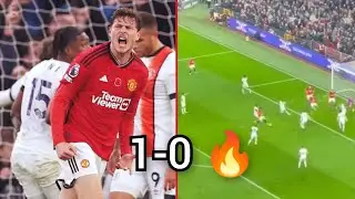 Lindelof goal vs Luton ! Manchester United vs Luton Town