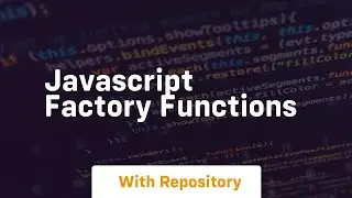 javascript factory functions