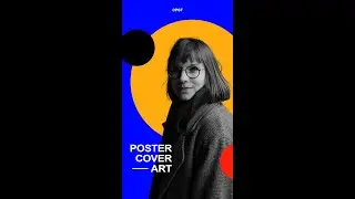 Easy portrait layout design idea with elipse shape for social media design in photoshop #photoshop