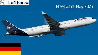 Lufthansa Fleet as of May 2023