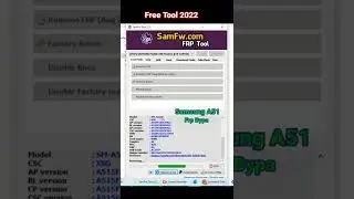 Samsung A51 frp bypass easy Free Tool #short