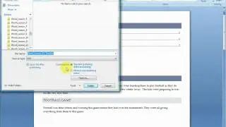 How to Save in PDF | Word 2007