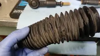 Audi B5 A4 front suspension preload, brake lines and steering rack
