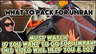 What To Pack For Umrah | Umrah Packing For Ladies