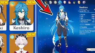 JUST IN! NEW 5 STAR KESHIRO REVEALED! DO NOT SKIP MUST PULL - Genshin Impact