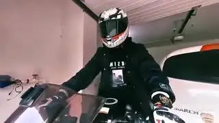 Когда визор затонировал в ноль