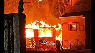 В Анапе минувшей ночью произошел пожар