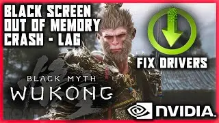 Come risolvere i problemi di BLACK SCREEN | DRIVER OBSOLETI - CRASH SU BLACK MYTH WUKONG | NVIDIA