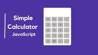 Create a Responsive Calculator in HTML CSS & JavaScript