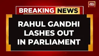 LIVE: Rahul Gandhis Big Attack At PM Modi In Parliament | Rahul Gandhi Lashes Out In Lok Sabha