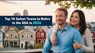 Top 10 safest towns to retire in the USA in 2024