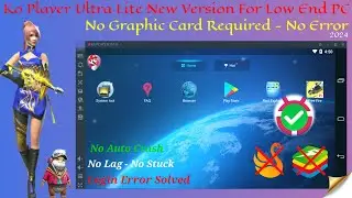 KOPLAYER Ultra Lite Is The SECRET To Playing Free Fire On Low End PC | Ko Player Ultra Lite Version
