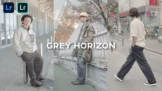 Grey Horizon Lightroom Preset | Free Lightroom Mobile Preset (DNG)