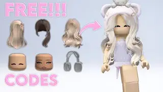 CODES FOR FREE FACE & ITEMS 🌟🥰