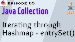 Iterate HashMap | HashMap Iteration | Iterating Over HashMap using entrySet | entrySet Method