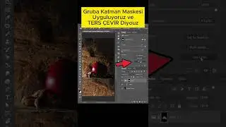 Photoshop İpuçları - Yazıyı Cismin Arkasına Göndermek (Photoshop Tips - Send Text Behind an Object)