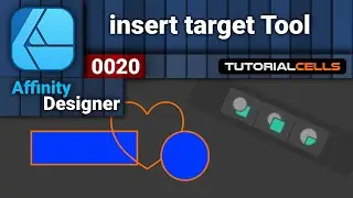 0020. insert target tools ( Targeting objects ) in Affinity designer