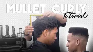 Tutorial Cukur MULLET Di Rambut Keriting! Kelas Cukur Eps. 8