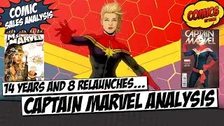 Captain Marvel: A sales analysis of 14 years and 8 comic book relaunches