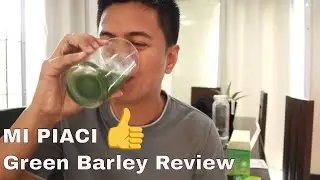 MI PIACI Green Barley Powder Review and Unboxing