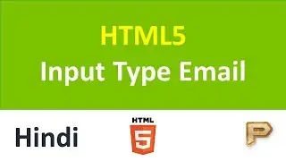 HTML5 Input Type Email-Hindi