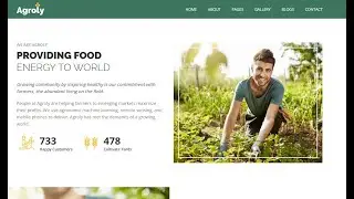 How to Make Agriculture and Firming Website in WordPress?