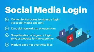 CS-Cart Social Media Login - Google / Facebook / LinkedIn / Twitter / Yahoo / etc.