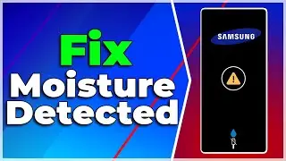 Samsung Moisture Detected in USB Charging Port Real Fix Yourself FREE❗(2024) (Tutorial)✅